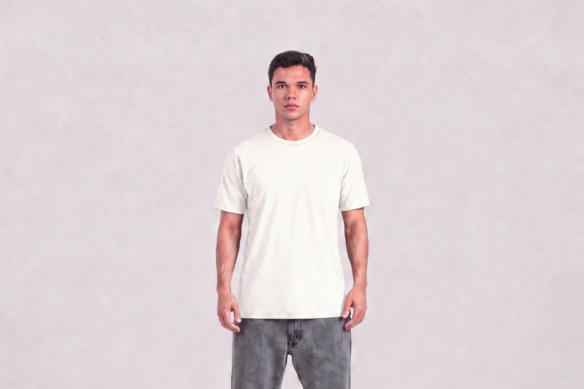 Camiseta Casual AF - Off White