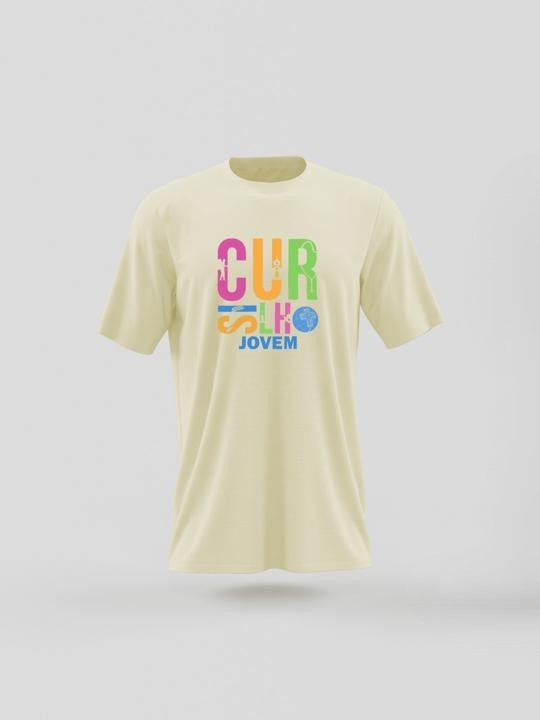 Camiseta Masculina Off White - Cursilho Jovem