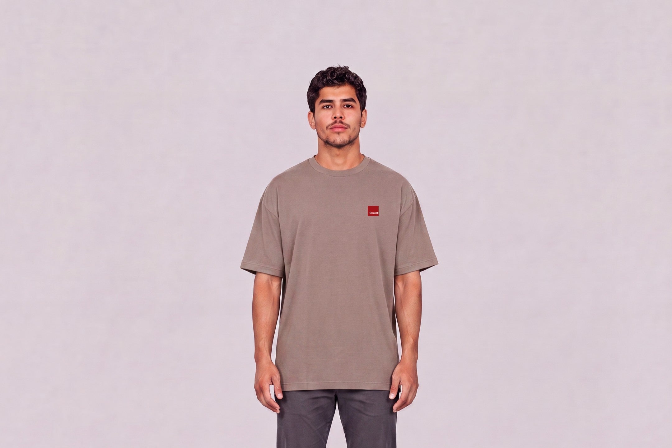 Camiseta Streetwear Cavaletti - Bege Costeiro