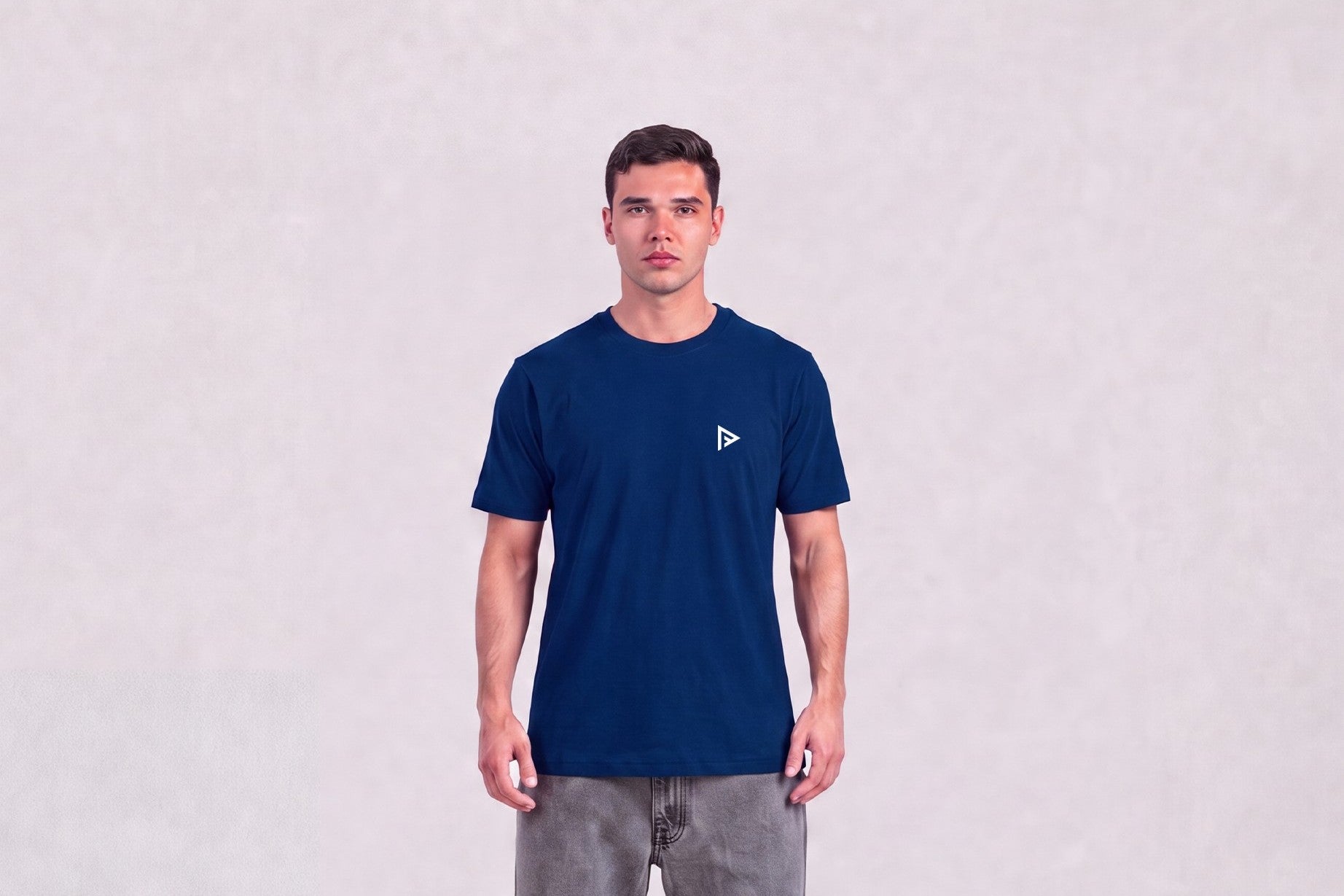 Camiseta Casual AF - Azul Marinho Profundo