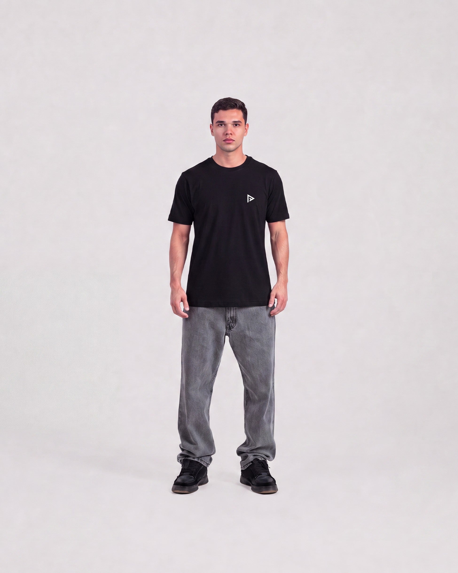 Camiseta Casual AF - Preta