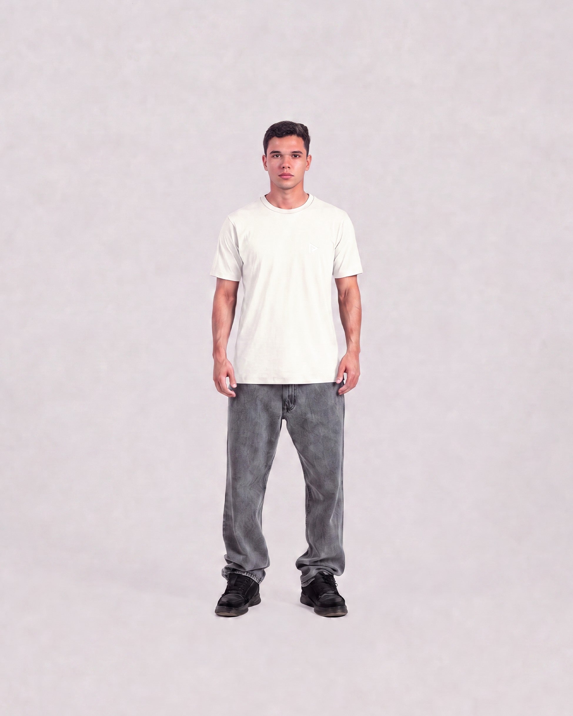 Camiseta Casual AF - Off White