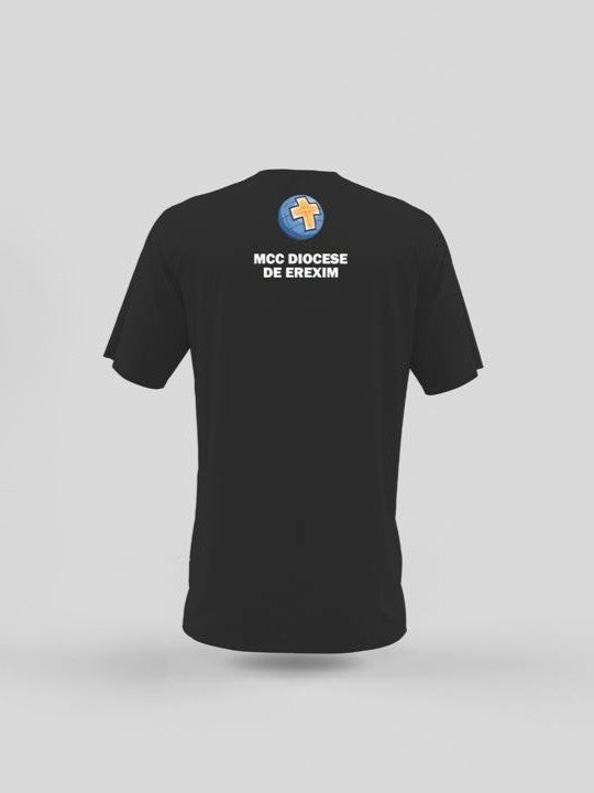 Camiseta Masculina Preta - Cursilho Jovem