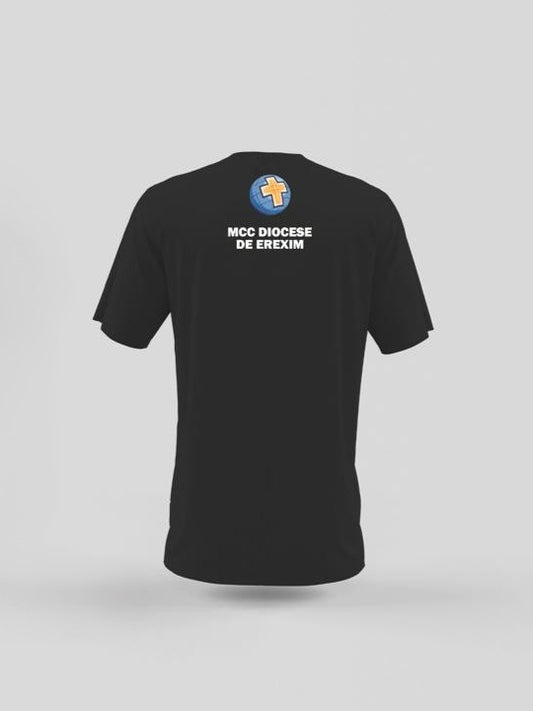 Camiseta Masculina Preta - Cursilho Jovem