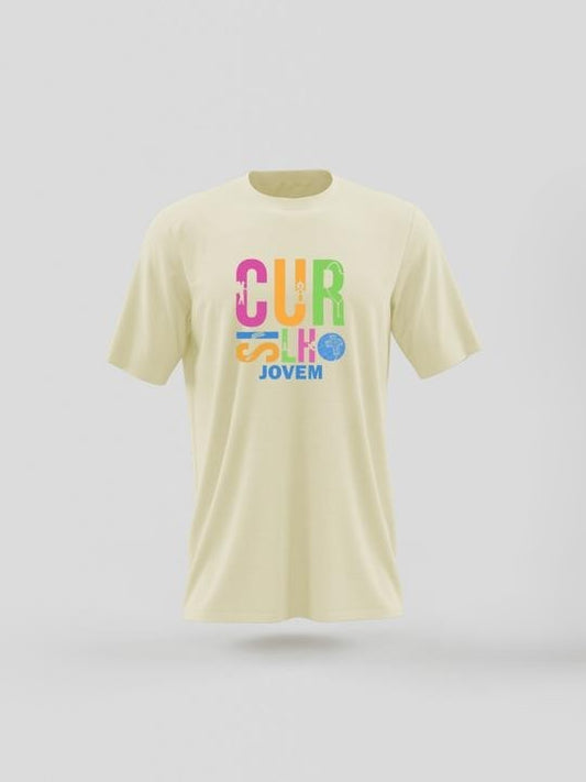 Camiseta Masculina Off White - Cursilho Jovem