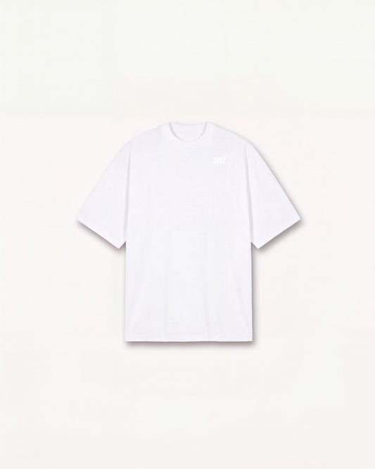 Oversized Signature - White