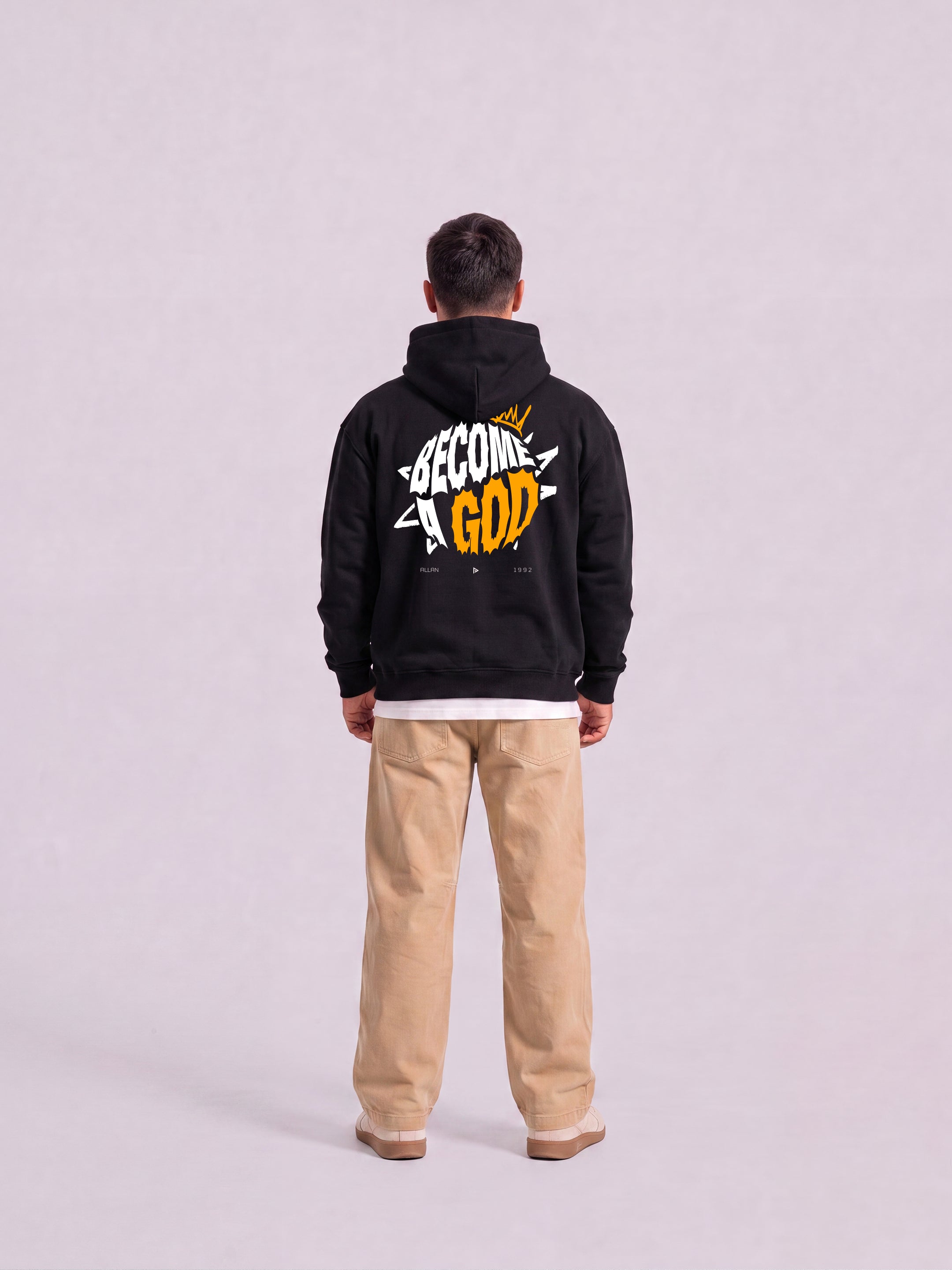 Moletom Oversized AF - Preto