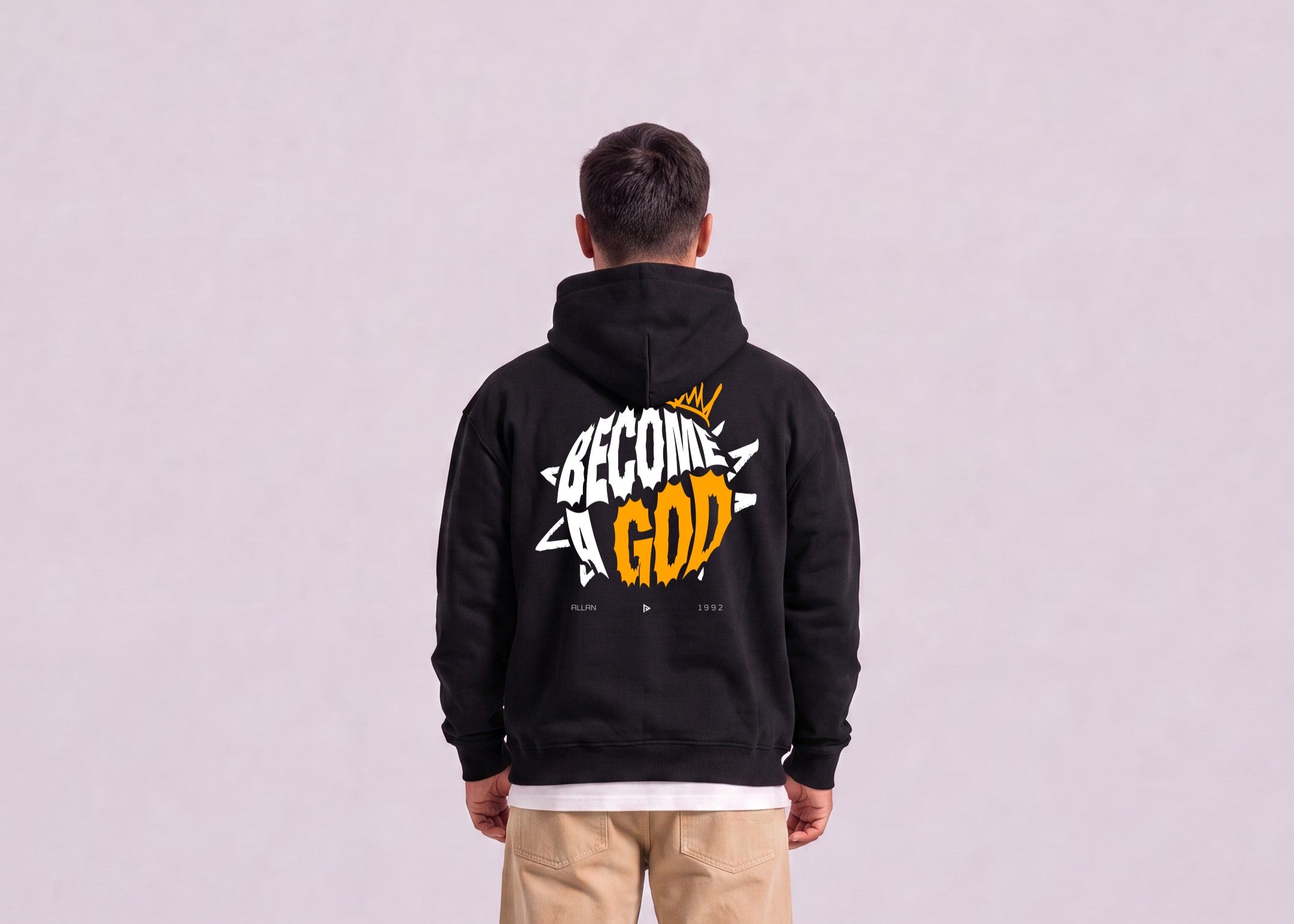 Moletom Oversized AF - Preto