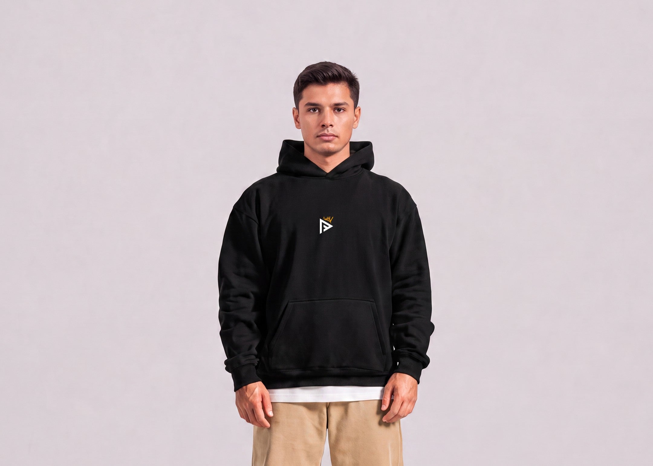 Moletom Oversized AF - Preto