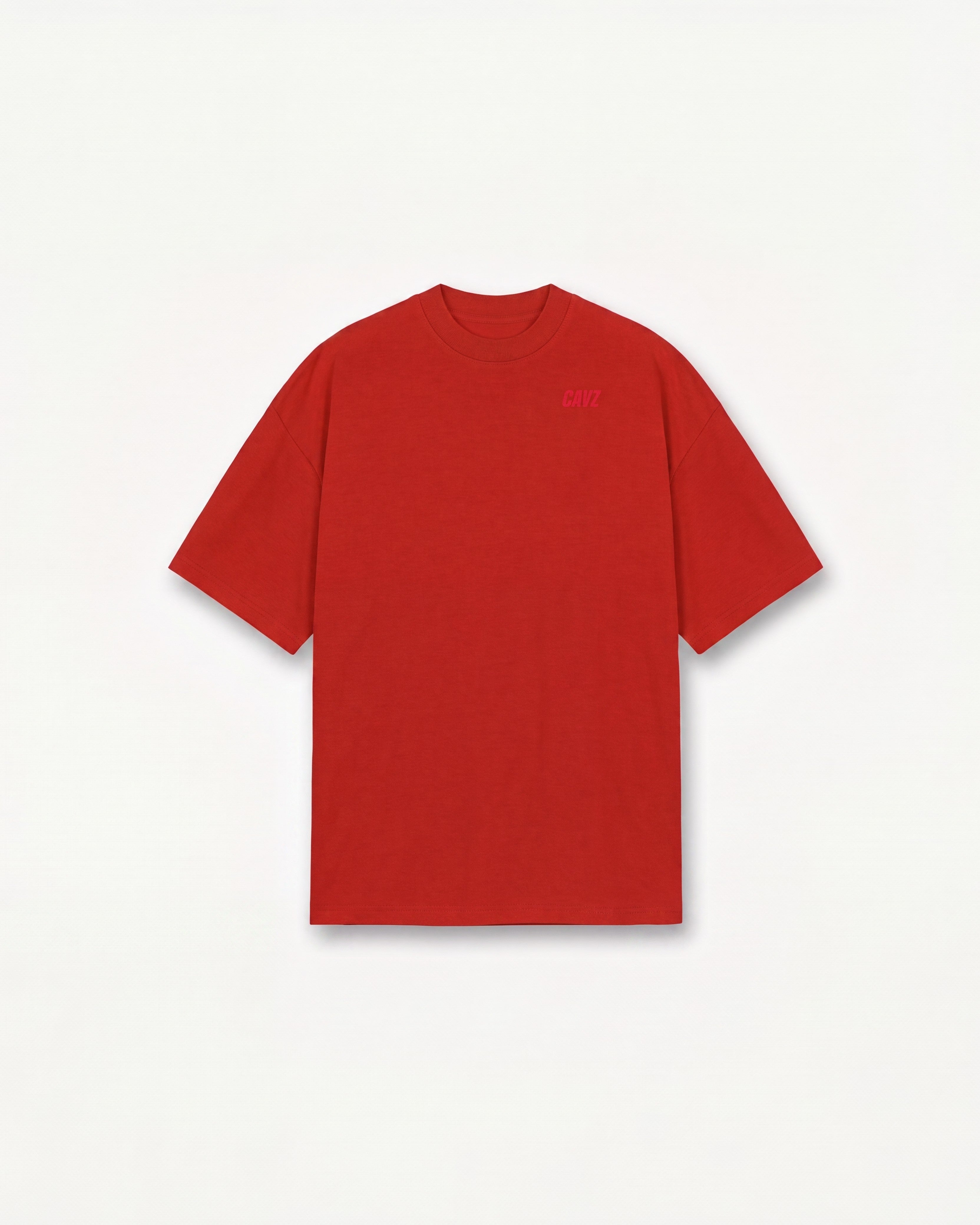 Camiseta Streetwear Signature - Vermelha
