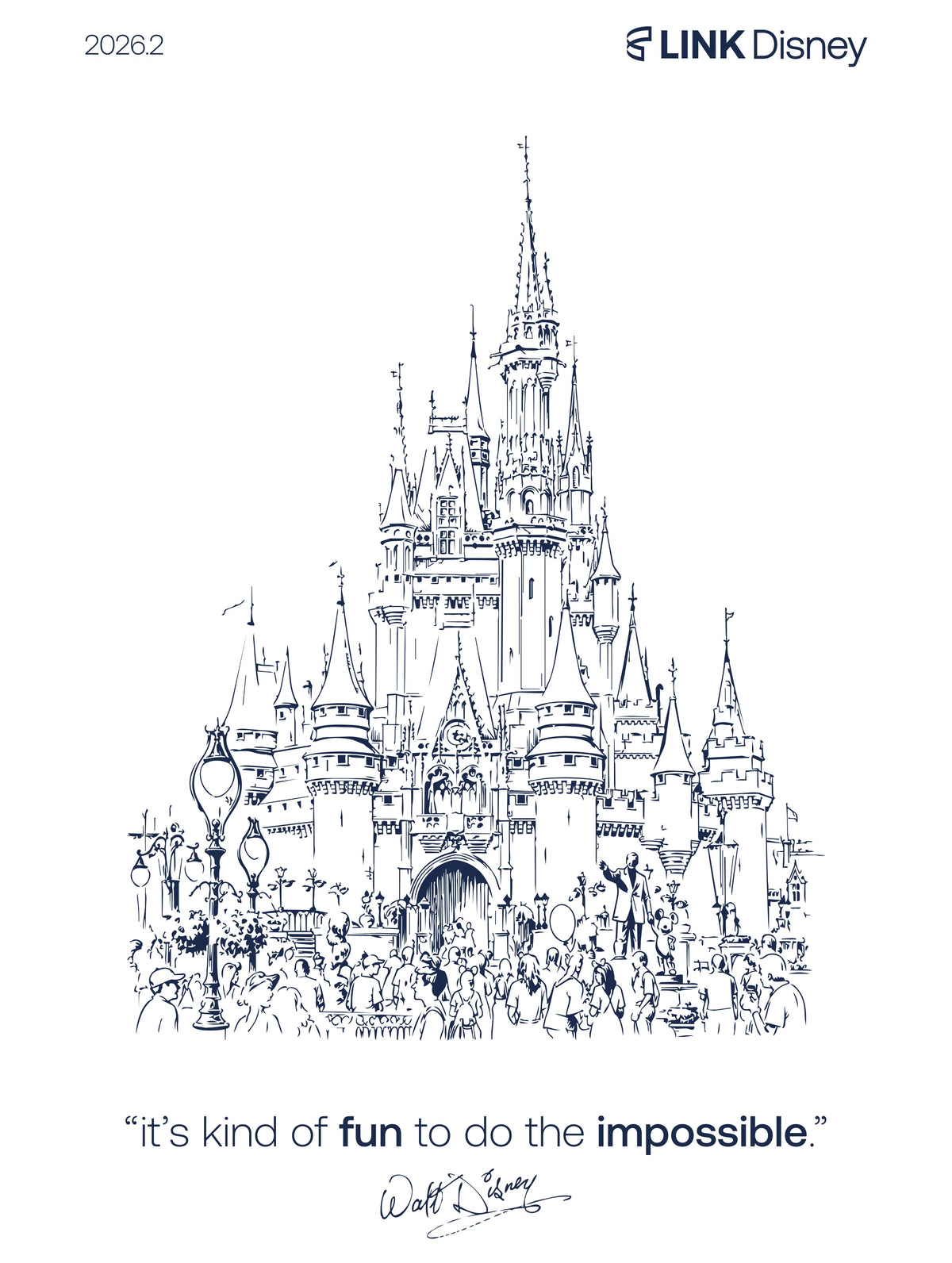 Camiseta Link Disney - off white